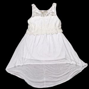 IRIS White and Off-White Dress Size M